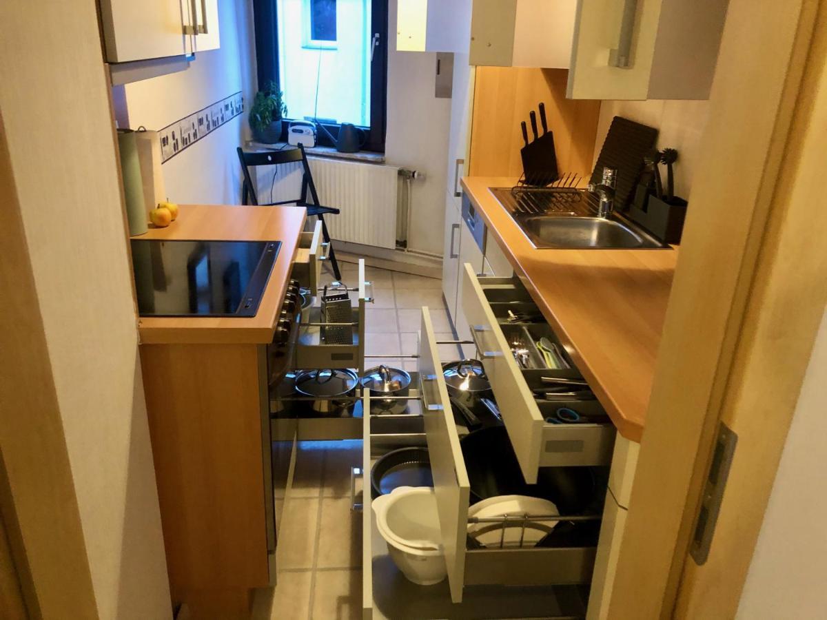 Das Blaue Tuerchen - Wohnung Mit Beamer Und Kicker Μπρέμερχαφεν Εξωτερικό φωτογραφία
