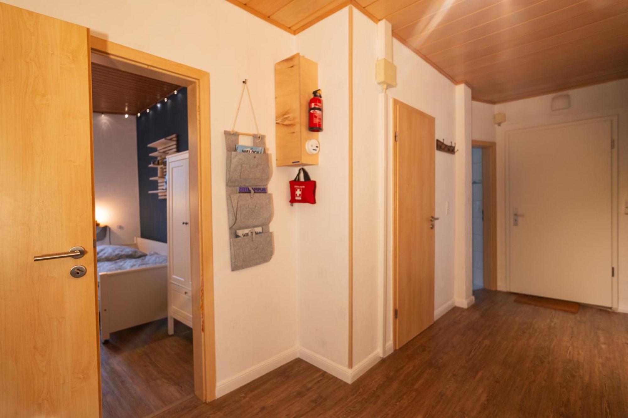 Das Blaue Tuerchen - Wohnung Mit Beamer Und Kicker Μπρέμερχαφεν Εξωτερικό φωτογραφία