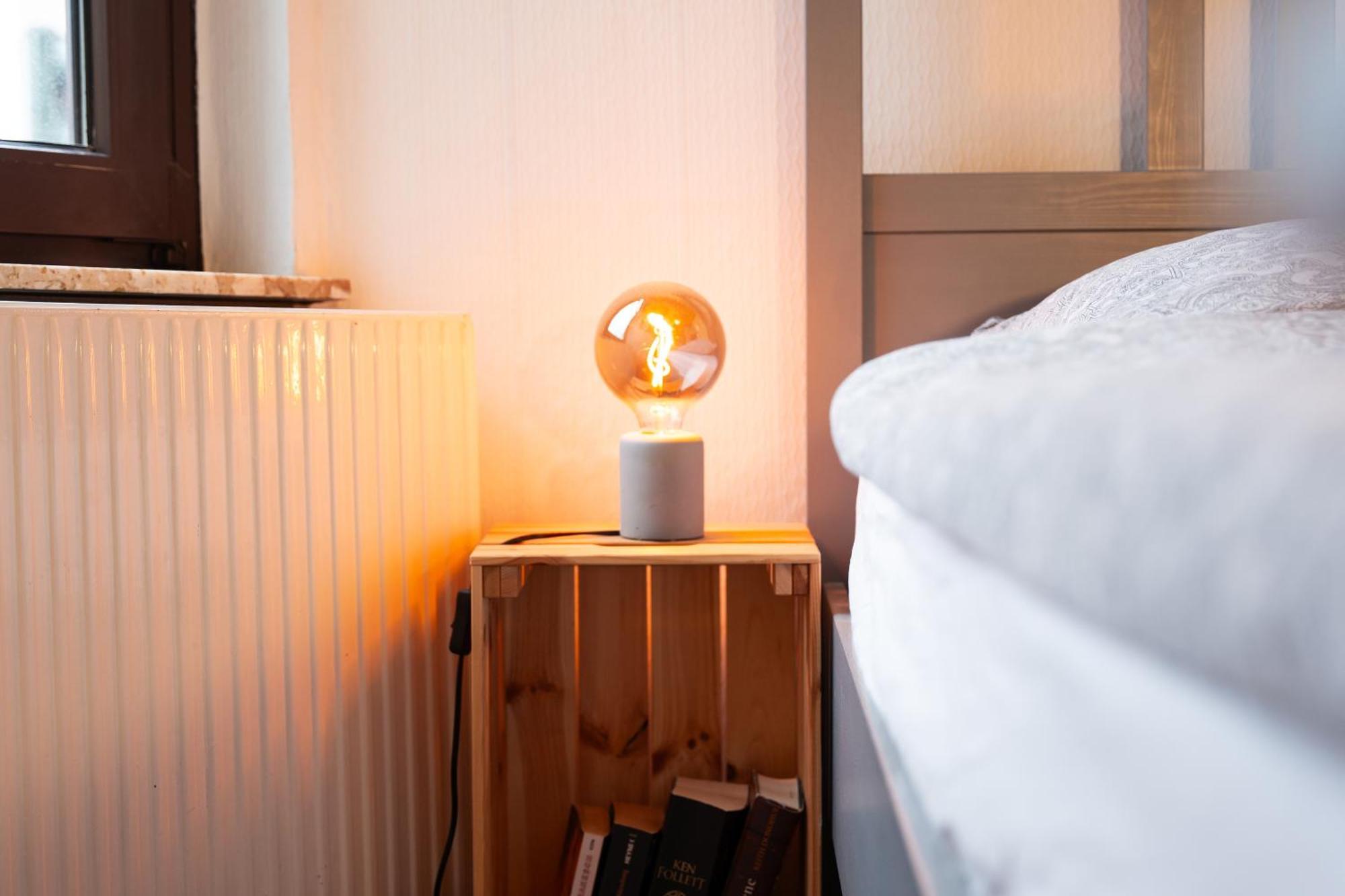 Das Blaue Tuerchen - Wohnung Mit Beamer Und Kicker Μπρέμερχαφεν Εξωτερικό φωτογραφία